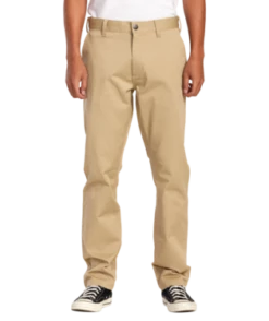 RVCA Mens Pants The Weekend Stretch -clothing shop avynp00178 kha.primary