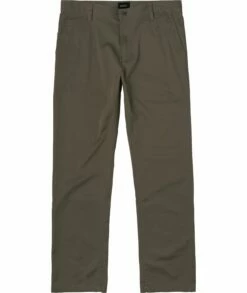 RVCA Mens Pants The Weekend Stretch -clothing shop avynp00178 rvca f olv frt1