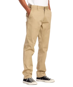 RVCA Mens Pants The Weekend Stretch -clothing shop avynp00178 rvca w kha sd3