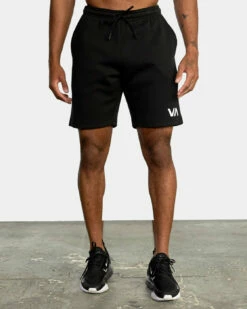 RVCA Mens Shorts Sport Elastic IV 19" 36 RVCA Mens Shorts Sport Elastic IV 19" -clothing shop avyws00135 rvca w blk frt1
