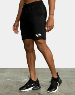 RVCA Mens Shorts Sport Elastic IV 19" 38 RVCA Mens Shorts Sport Elastic IV 19" -clothing shop avyws00135 rvca w blk sd1