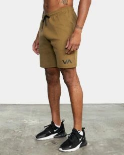 RVCA Mens Shorts Sport Elastic IV 19" 32 RVCA Mens Shorts Sport Elastic IV 19" -clothing shop avyws00135 rvca w com sd1
