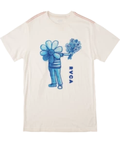 RVCA Mens Shirt Flower Friend
