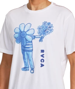 RVCA Mens Shirt Flower Friend -clothing shop avyzt01470 rvca w anw dtl1