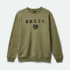 Brixton Mens Sweatshirt Peace Shield Crew -clothing shop c840b35e429374a66f977f967feeae16