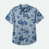 Brixton Mens Woven Charter Print -clothing shop e21be69682d840ee2d223bdbe3fac54d