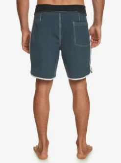 Quiksilver Mens Boardshorts Original Scallop 18" -clothing shop eqybs04765 quiksilver w bsl0 bck