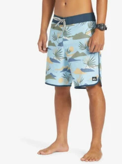 Quiksilver Mens Boardshorts Surfsilk Scallop 19" -clothing shop eqybs04771 quiksilver w bgc7 frt 2