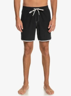 Quiksilver Mens Boardshorts Original Scallop 17" Volleys -clothing shop eqyjv03996 quiksilver w kvj0 frt