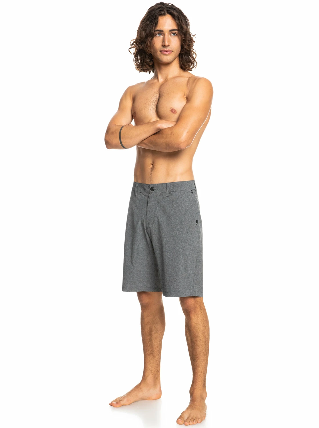 Quiksilver Mens Shorts Union Heather Amphibian 20" 12 Quiksilver Mens Shorts Union Heather Amphibian 20" - Image 10