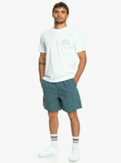 Quiksilver Mens Shorts Taxer Elasticized -clothing shop eqyws03827 quiksilver w bsl0 frt 2