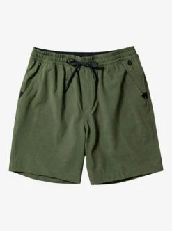 Quiksilver Mens Boardshorts Taxer Heather 18" Amphibian -clothing shop eqyws03840 quiksilver f gph0 frt