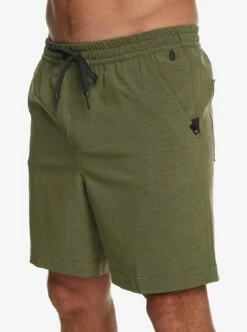 Quiksilver Mens Boardshorts Taxer Heather 18" Amphibian -clothing shop eqyws03840 quiksilver w gph0 frt 2