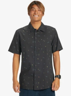 Quiksilver Mens Woven Peaceful Rave -clothing shop eqywt04489 quiksilver w kta6 frt1