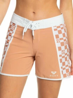 Roxy Womens Boardshorts Printed 5" -clothing shop erjbs03235 roxy w ckl5 frt2