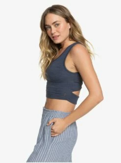 Roxy Womens Tank Top Good Keepsake Cropped -clothing shop erjkt03648 goodkeepsake w bsp0 frt2 f960abdb 68cc 42e3 bb73 3bae72b4efcd