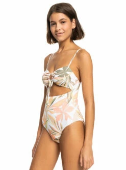 Roxy Womens Swimsuit Printed Beach Classics One-Piece -clothing shop erjx103508 roxy w wbb9 frt2
