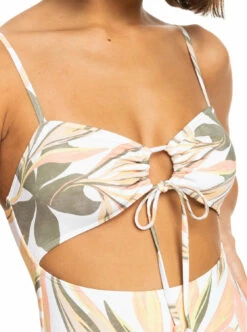 Roxy Womens Swimsuit Printed Beach Classics One-Piece -clothing shop erjx103508 roxy w wbb9 frt3