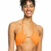 Roxy Womens Bikini Top Color Jam Triangle -clothing shop erjx304955 roxy w tng frt1