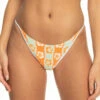 Roxy Womens Bikini Bottoms Wavy Babe Cheeky