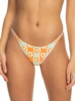 Roxy Womens Bikini Bottoms Wavy Babe Cheeky