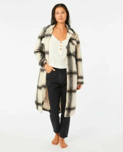 Rip Curl Womens Jacket Long Line Check 15 Rip Curl Womens Jacket Long Line Check -clothing shop gjknd9 3021 6