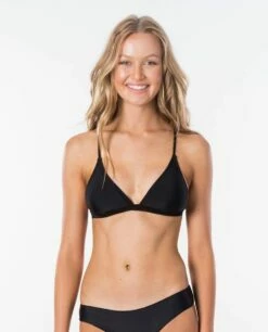 Rip Curl Womens Bikini Top Classic Surf Eco Crossback Tri