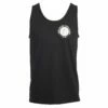 Hansen Mens Tank Top Skeleton Surfer -clothing shop hansens skeleton surf tank blk