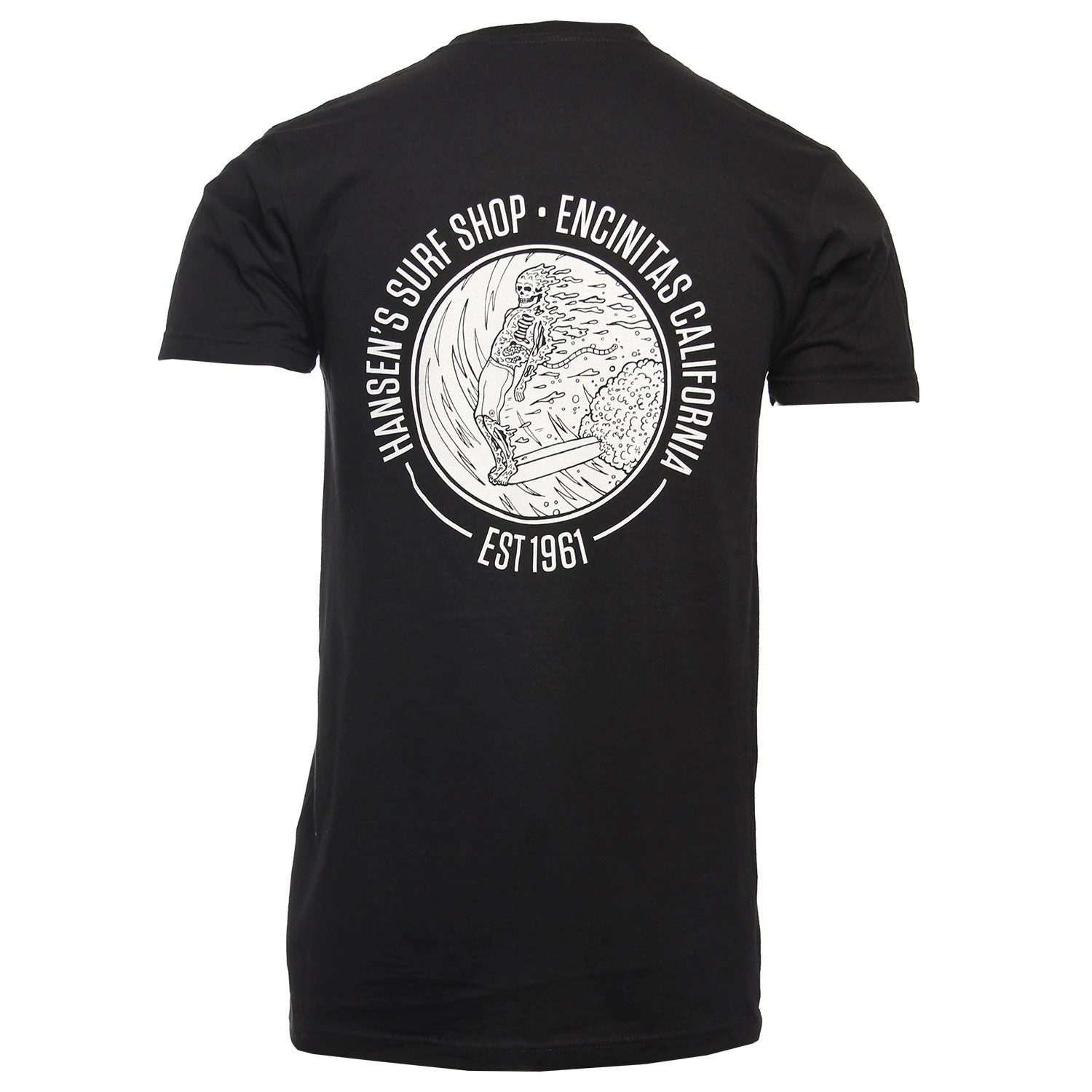 Hansen Mens Shirt Skeleton Surfer 3 Hansen Mens Shirt Skeleton Surfer