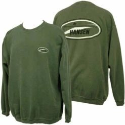Hansen Mens Sweatshirt Original Logo Crew -clothing shop imagecagh9ktg