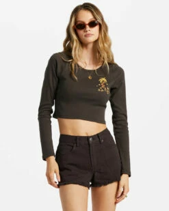 Billabong Womens Shorts Drift Away Frayed