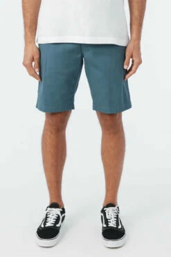 Oneill Mens Shorts Jay Stretch Chino 20" -clothing shop jaystretchshort SP3108101 blu3 1