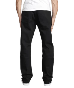 RVCA Mens Pants Week-end Relaxed Fit Denim Jeans -clothing shop m3133rwk rvca w bbk bck1