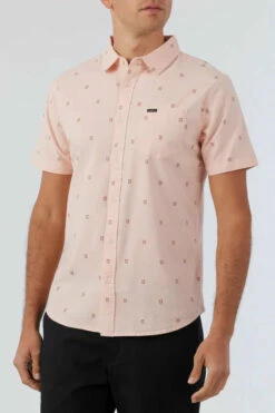 Oneill Mens Woven Quiver Stretch Dobby -clothing shop quiverstretchdobbyssstndrd SP310 pnk