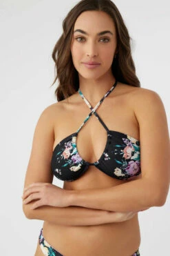 Oneill Womens Bikini Top Rosetta Embry Halter -clothing shop rosettaembryswimtop FA2474021 bl 6