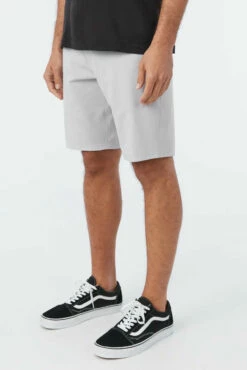 Oneill Mens Shorts Stockton Print 20" Hybrid -clothing shop stocktonprint20 SP318A008 fog 2