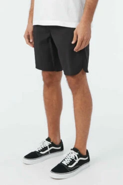 Oneill Mens Shorts Trvlr Camino 18" Hybrid -clothing shop trvlrcamino18 SP318A001 blk 2 90