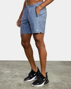 RVCA Mens Shorts Yogger Stretch Athletic 17" -clothing shop v201trys rvca w wbb0 sd1