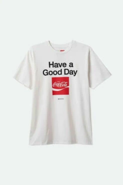 Brixton Mens Shirt Coca-Cola Good Day Tailored -clothing shop vhixbguntpb7sjf84rrl
