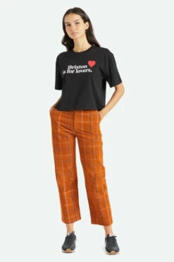 Brixton Womens Shirt Lovers Skimmer Tee -clothing shop zixx0mrbbwxkylephssw